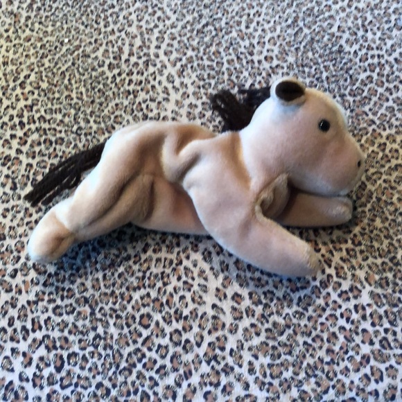 Vintage Ty Beanie Baby Derby the Pony/horse - Picture 6 of 12